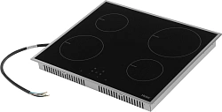 Индукционная варочная поверхность Haier HHX-Y64NFB черный/нержавеющая сталь