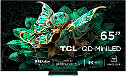 Телевизор LED TCL 65" 65C7K QD-Mini LED Frameless черный 4K Ultra HD 144Hz MEMC DVB-T DVB-T2 DVB-C DVB-S DVB-S2 USB WiFi Smart TV