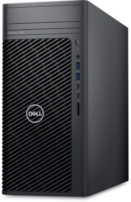ПК Dell Precision 3680 MT Core i9 14900K (3.2) 64Gb SSD2Tb RTX4500 24Gb Windows 11 Pro GbitEth 300W мышь клавиатура черный (3680-96241)