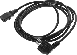 Шнур питания NTSS NTSS-PC13773 C13-Schuko проводник.:3x1мм2 3м 220В 10А черный