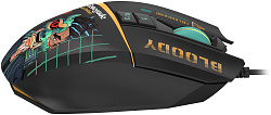 Мышь A4Tech Bloody W63 Max Renegade черный/рисунок оптическая 12000dpi USB (W63 MAX)