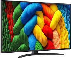 Телевизор LED LG 50" 50NANO81A6A.ARUG черный 4K Ultra HD 60Hz DVB-T DVB-T2 DVB-C DVB-S DVB-S2 USB WiFi Smart TV