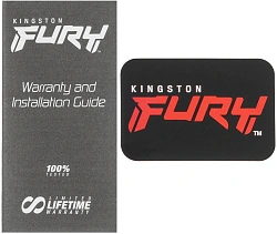 Память DDR5 2x48GB 6400MHz Kingston KF564C32RSK2-96 Fury Renegade XMP RTL Gaming PC5-51200 CL32 DIMM 288-pin 1.4В dual rank с радиатором Ret