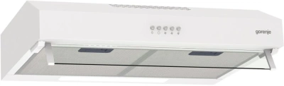 Вытяжка козырьковая Gorenje WHU529EW/M белый управление: кнопочное (1 мотор)