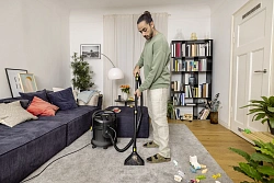 Пылесос моющий Karcher SE 4 1000Вт белый