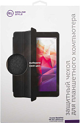 Чехол Redline для Huawei MediaPad M6 кожа/металл/пластик черный (УТ000020996)