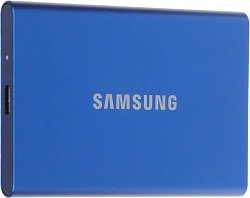 Накопитель SSD Samsung USB-C 1Tb MU-PC1T0H/WW T7 1.8" синий