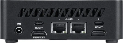 Неттоп MSI Cubi NUC AI 1UMG-042XRU Core Ultra 5 125H (1.2) 16Gb SSD1Tb Graphics CR без ОС 2xGbitEth WiFi BT 120W черный (9S6-B20911-042)