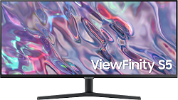 Монитор Samsung 34" ViewFinity S5 S34C500GAIXCI черный VA LED 21:9 полуматовая 3000:1 300cd 178гр/178гр 3440x1440 100Hz FreeSync DP Ultra WQHD 4.9кг