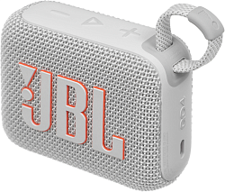 Колонка порт. JBL GO 4 белый 4.2W 1.0 BT 850mAh (JBLGO4WHT)