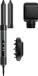 Фен-щетка Haier HHS-513 1400Вт графитовый (FZ000XE00RU)