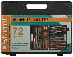 Набор инструментов Sturm! 1310-01-TS7 72 предмета (жесткий кейс)