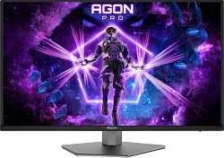 Монитор AOC 31.5" Agon Pro AG326UD черный QD OLED LED 16:9 HDMI M/M матовая HAS Piv 1000cd 178гр/178гр 3840x2160 165Hz G-Sync DP 4K USB 10.23кг