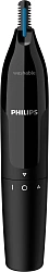 Триммер Philips Series 1000 NT1650/16 черный (насадок в компл:1шт)