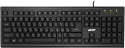 Клавиатура Acer OKW120 черный USB Multimedia (ZL.KBDEE.006)