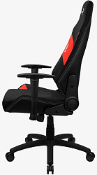 Кресло игровое Aerocool Admiral черный/красный сиденье черный экокожа с подголов. крестов. нейлон
