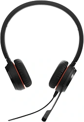 Наушники с микрофоном Jabra Evolve 20 SE черный 2м накладные USB оголовье (4999-823-369)