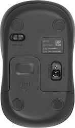 Мышь Logitech M235 серый/черный оптическая 1000dpi беспров. USB для ноутбука 2but (910-002692)