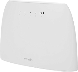 Роутер беспроводной Tenda 4G03 N300 10/100BASE-TX/4G cat. 4 белый