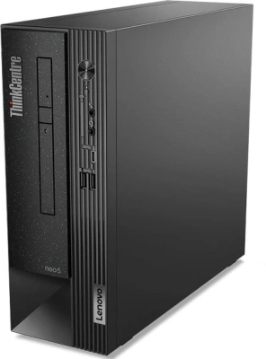 ПК Lenovo ThinkCentre Neo 50s G4 SFF i5 12400 (2.5) 8Gb SSD512Gb UHDG/DVDRW без ОС GbitEth 180W kb мышь клавиатура черный (12JGS0KH00)