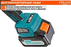 Углошлифовальная машина Sturm! CAG18125BLE 9000об/мин рез.шпин.:M14 d=125мм