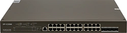 Коммутатор IP-Com G5328P-24-410W (L3) 24x1Гбит/с 4xКомбо(1000BASE-T/SFP) 4SFP 24PoE 370W управляемый