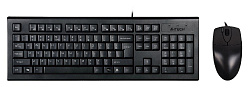 Клавиатура + мышь A4Tech KR-8520D клав:черный мышь:черный USB