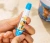 Гелевые мелки Deli EC224-12 Color Kids кругл. 12цв. (12шт) дл.80мм д.15мм