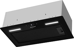 Вытяжка встраиваемая Weissgauff Box BOX 850 Touch Black Glass черный управление: сенсорное (1 мотор)