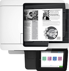 МФУ лазерный HP LaserJet Enterprise M528f (1PV65A) A4 Duplex Net белый