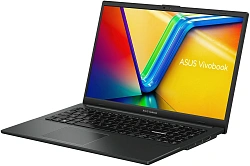 Ноутбук Asus Vivobook Go 15 E1504TA-BQ082 N-series N150 8Gb eMMC256Gb Intel UHD Graphics 15.6" IPS FHD (1920x1080) без ОС black WiFi BT Cam (90NB1542-M00300)