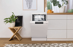 Посудомоечная машина Gorenje GS520E15W ( 2 корзины) белый (узкая)
