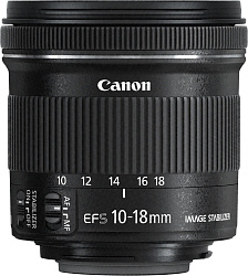 Объектив Canon EF-S IS STM (9519B005) 10-18мм f/4.5-5.6