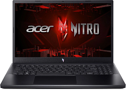 Ноутбук Acer Nitro V 15 ANV15-51-593U Core i5 13420H 16Gb SSD512Gb NVIDIA GeForce RTX4050 6Gb 15.6" IPS FHD (1920x1080) без ОС black WiFi BT Cam (NH.QNBER.003)
