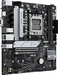 Материнская плата Asus PRIME B650M-K Socket AM5 AMD B650 2xDDR5 mATX AC`97 8ch(7.1) 2.5Gg RAID+VGA+HDMI