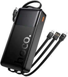 Мобильный аккумулятор Hoco J156A Founder 20000mAh QC3.0/PD3.0 22.5W 3A черный (62284)