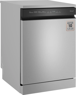 Посудомоечная машина Weissgauff DW 6038 X Inverter серебристый (полноразмерная)