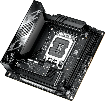 Материнская плата Asus ROG STRIX Z890-I GAMING WIFI Soc-1851 Intel Z890 2xDDR5 mini-ITX AC`97 8ch(7.1) 2.5Gg RAID+HDMI