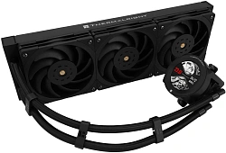Система водяного охлаждения Thermalright Core Vision 360 Soc-AM5/AM4/1200/1700/1851 черный 4-pin 28.1dB Al LCD Ret (C-VISION-360-BL)