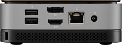 ПК Мини Osio BaseLine B51i-002 N100 (0.8) 8Gb SSD256Gb UHDG без ОС GbitEth WiFi BT 24W коричневый/серебристый