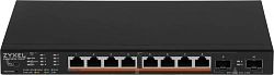 Коммутатор Zyxel XMG1915-10EP-EU0101F (L2+) 8x2.5Гбит/с 2SFP+ 8PoE++ 130W управляемый