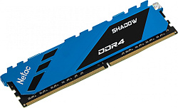 Память DDR4 16GB 3200MHz Netac NTSDD4P32SP-16B Shadow RTL Gaming PC4-25600 CL16 DIMM 288-pin 1.35В с радиатором Ret