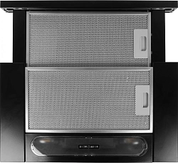 Вытяжка встраиваемая Elica Elite 14 Lux BL/A/50 нержавеющая сталь/черный управление: кнопочное (1 мотор)