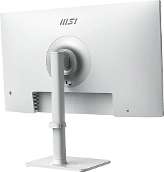 Монитор MSI 27" Modern MD272UPSW белый IPS LED 16:9 HDMI M/M матовая HAS Piv 1000:1 300cd 178гр/178гр 3840x2160 60Hz DP 4K USB 6.3кг