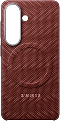 Чехол (клип-кейс) Samsung для Samsung Galaxy S26 Carbon Magnet Case with MagSafe коралловый (EF-KS942SREGRU)