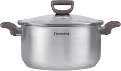 Кастрюля Rondell Fest RDS-1322 2.8л. d=20см (с крышкой) стальной