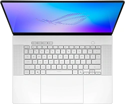 Ноутбук Asus ROG Zephyrus G16 GU606AP-TB081 Core Ultra 9 386H 32Gb SSD1Tb NVIDIA GeForce RTX 5070 8Gb 16" OLED 2.5K (2560x1600) без ОС white WiFi BT Cam Bag (90NR0PJ3-M003Y0)