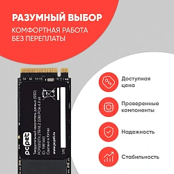 Накопитель SSD PC Pet PCIe 4.0 x4 2TB PCPS002T4 M.2 2280 OEM
