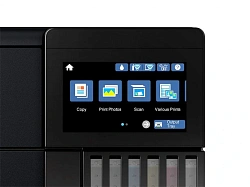 МФУ струйный Epson L8180 (C11CJ21403/402/504/502) A3 Duplex Net WiFi черный