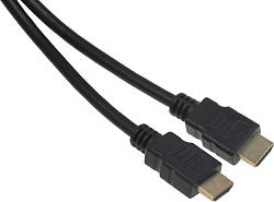 Кабель аудио-видео LAZSO WH-111 HDMI (m)/HDMI (m) 1м. позолоч.конт. черный (WH-111(1M))
